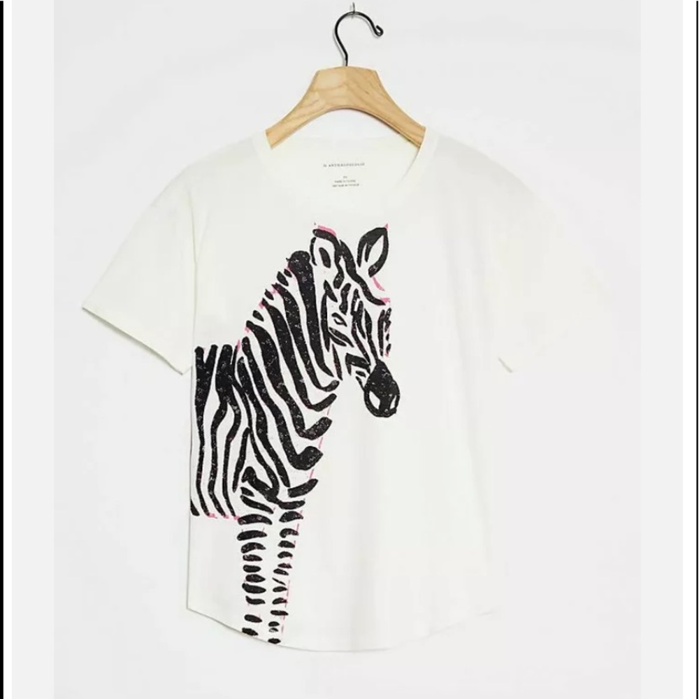 Anthropologie Maternity Top Jesamyn graphic top